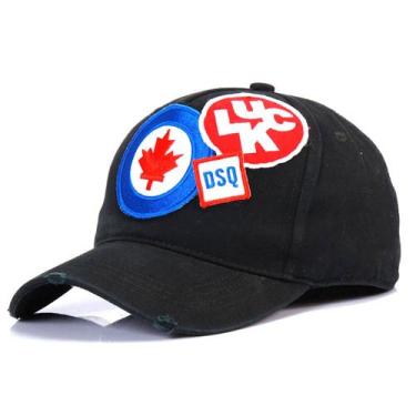 Imagem de Boné de beisebol DSQ Denim Bordado para homens e mulheres - yiweisai