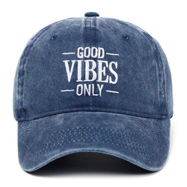 Imagem de Boné de beisebol Goods Vibes Only Anime para adultos - Yiweisai