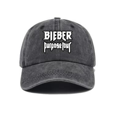 Imagem de Boné de beisebol Biebers Purposes Tours Anime Snapback Cap H - Yiweisa