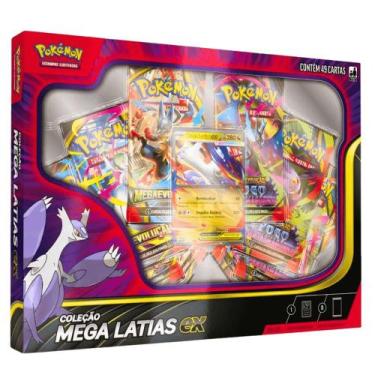 Imagem de Pokémon Coleção Mega Latias Ex 49 Cartas 10130 35862 - Copag