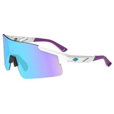Imagem de Óculos De Sol Mormaii Grand Tour 3 Branco Brilho Azul Ice M0180 B6297-