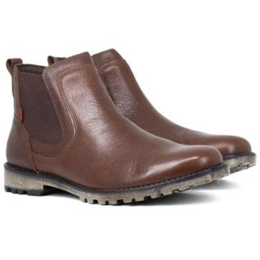 Imagem de Bota Masculina Ferracini 24h Cross Couro Chelsea Elástico Tratorada 9951-517 Cor:;Taman...