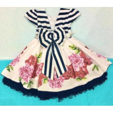 Imagem de Vestido infantil estampado Tam.03 - Menina bonita.