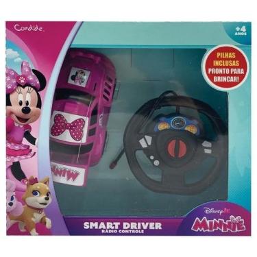 Imagem de Carrinho De Controle Remoto Smart Driver Minnie - Disney Minnie Mouse