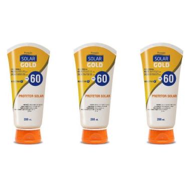 Imagem de Kit 3un Kit 5un Protetor Solar Corporal FPS 60 Toque Seco Proteção Diá