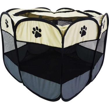 Imagem de Cercado Dobrável para Cães e Gatos - Tam. M