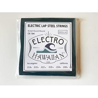 Imagem de Asher Electro Hawaiian Guitars C6 Tuning ® Lap Steel Strings - Conjunto único