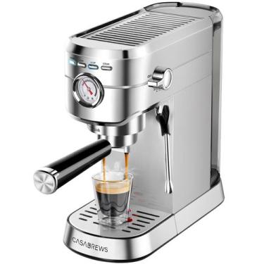 Imagem de Máquina de Café Expresso CASABREWS 20 Bar com Batedor de Leite - 1,6L