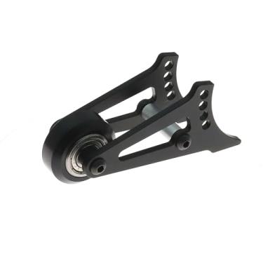 Imagem de RC Wheelie Bar Kit Aluminim Adjustable for Tamiya CW-01 Lunch Box Midnight Pumpkin RC Control Monster Trucks Upgrade Parts (Single Wheel-Black)