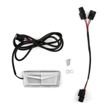 Imagem de evomosa Luzes de porta-malas de motocicleta refletoras traseiras de LED para Gold Wing 1800 Tour DCT 2018 2019 2020 2021 2022 2023 2024 2025 lanterna traseira lâmpada de placa de carro