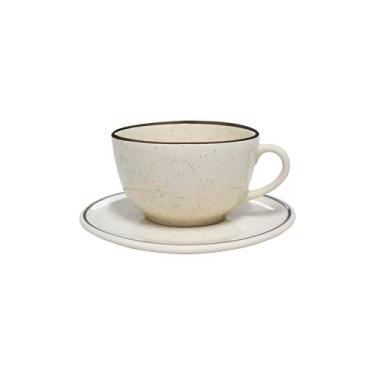 Imagem de Oxford Conjunto Com Xícaras De Chá Com Pires 200ml 06 Peças Unni Brisa