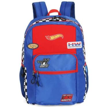 Imagem de Mochila de costas Escolar Infantil Hot Wheels Resistente - - LUXCEL, A