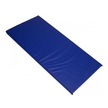 Imagem de Colchonete Ginástica e Treinamento Azul Espuma AG80 90x40x3 - 1 Fit