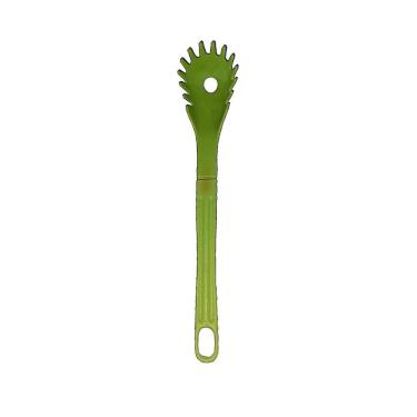 Imagem de Colher Pegador De Macarrão Nylon Talher Utensílio Verde 28Cm