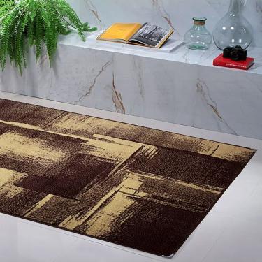 Imagem de Tapete Sala Escritório Antiderrapante Andino A-125 Tabaco Titulos 1m X 1,5m