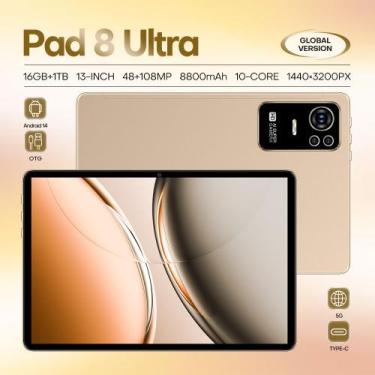 Imagem de Tablet stqc Pad8 Ultra de 10,1 polegadas com 16 GB de RAM e 1 TB de HD