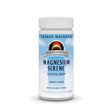 Imagem de Suplemento mineral Source Naturals Magnesium Serene Berry 255g-Unissex