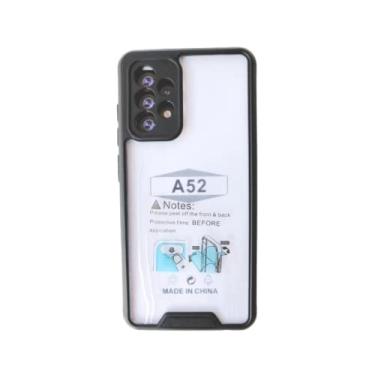 Imagem de Capa Capinha Case com Proteção na Câmera Anti queda Rígida Compatível Samsung Galaxy A52 5G / A52s e A52