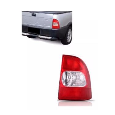 Imagem de Lanterna Traseira Strada Bicolor 2001 2002 2003 Até 2006 Esquerdo