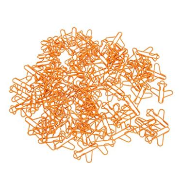 Imagem de Material Escolar de Escritório Material de Escritório, à Prova de Ferrugem, Resistente Ao Deslizamento, 100 Peças, Clipes de Papel Em Formato de Aeronave Com Borda Lisa para