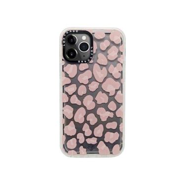 Imagem de Capa loft case iphone 11 pro max onça rosa, Transparente