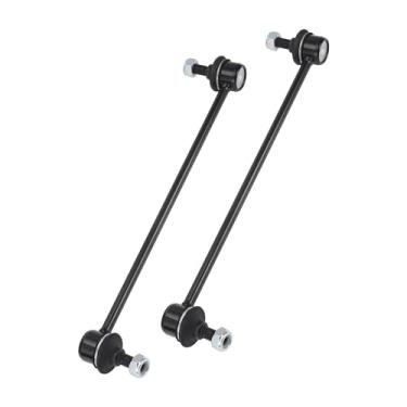 Imagem de X AUTOHAUX Kit de elos estabilizadores de barras dianteiras com 2 peças para kit de suspensão Fiat 500 C Stilo Nº 50700464/50700941/51795269/51801136/51805269