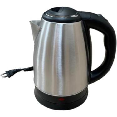 Imagem de Chaleira Elétrica Inox 2L 110V Ferve Rápido e Sem Sujeira - Praticidade Total