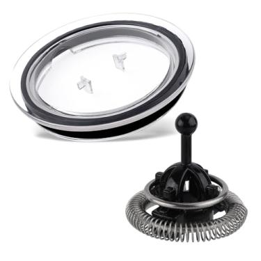 Imagem de Tinoaly Batedor De Substituição Para Espumador Leite Nespresso Aeroccino 3/4/Xl E Tampa Compatível Com 3 Peças
