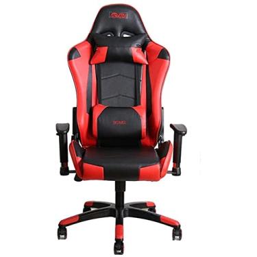 Imagem de Cadeira de escritório cadeira de jogos cadeira ergonômica para jogos escritório corrida computador mesa e cadeira almofada cintura apoio de braço cadeira assento acolchoado (cor: cor da imagem,