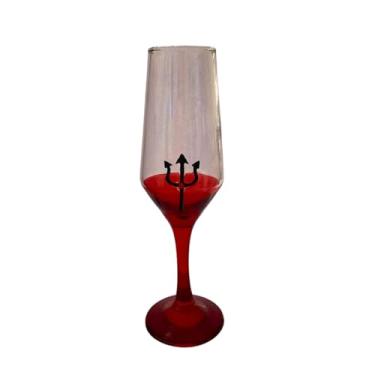 Imagem de Taça Pomba Gira Tridente Champagne Vidro 186ml