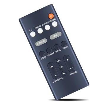 Imagem de ZWP VDQ7610 Controle remoto de substituição adequado para Yamaha SR-C20A Sound Bar