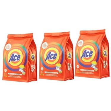Imagem de Kit C/3 Sabão Em Pó Ace 800g - Apyce