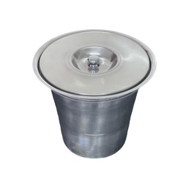 Imagem de Lixeira de Embutir em Aço Inox 304 - 5 litros
