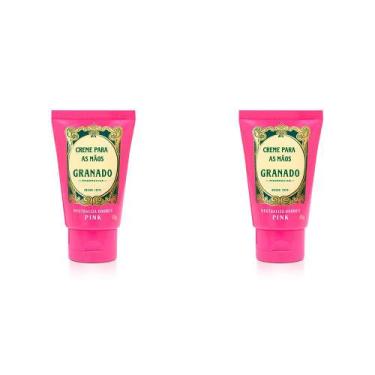 Imagem de Kit 2 Und Creme Granado Pink Para Mãos Facilita Remoção 60g