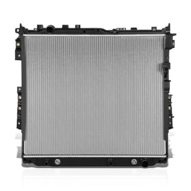 Imagem de DNA MOTORING Radiador de resfriamento de alumínio estilo original de 1 fileira compatível com Toyota Sequoia 2023-2024 / Tundra 2022-2024, modelos 3.4L V6, 13923, 16400F4010, OEM-RA-13923