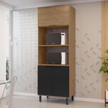 Imagem de Paneleiro Torre Quente 2 Fornos Toscana Espresso Móveis