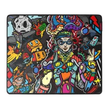 Imagem de Mouse Pad Speed Gamer Profissional, Antiderrapante, Agata 50X40cm Médio - PCYES