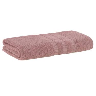 Imagem de Toalha de Banho Gigante Buddemeyer Avulsa 100% Algodão Vanilla, Rosa 1