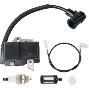 Imagem de Bobina de ignição Upgrade 4137 400 1350 com substituição de vela de ignição para aparador de cordas Sthil FS75 FS80 FS85 HT70 HS75 HL75 HT75 HS80