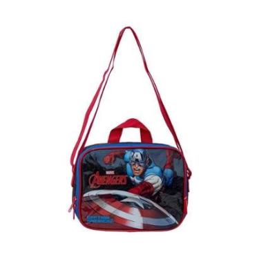 Imagem de Lancheira Luxcel Azul Kids Capitão América-Unissex