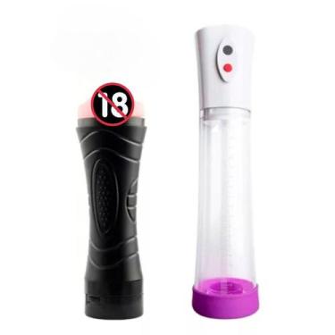 Imagem de Bomba P Recarregável com Lanterna Masculina - Papo de Amigas