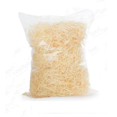 Imagem de Palha de Madeira Natural Cestas Café e Decoração - Pense Flores, 200gr