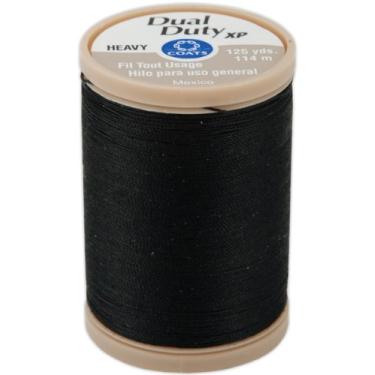 Imagem de Pacote com 2 - COATS & CLARK S950-0900 Dual Duty XP Heavy Thread, 114 metros, preto