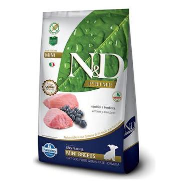 Imagem de Ração Nd Prime Cães Filhotes Mini Cordeiro - 10,1kg - N&D