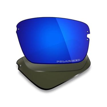 Imagem de Mryok Lentes de reposição ultra polarizadas para óculos de sol Costa Del Mar Galveston, HD Polarized, proteção UV, resistente a impactos e ajuste perfeito - azul escuro