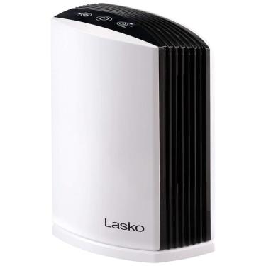 Imagem de Purificador de Ar com Temporizador e Filtro Hepa, Filtragem de 2 Estágios, Lasko LP200, Branco
