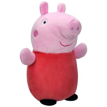 Imagem de Pelúcia Peppa Pig de 25 cm Colecionável e Super Macio para Crianças, Squishmallows SQPP00030, Rosa