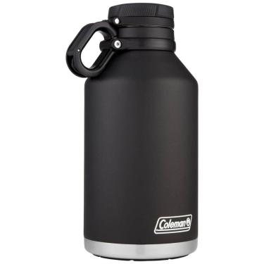 Imagem de Cooler Portátil para Garrafas de cerveja com Isolamento Duplo, Aço Inox, COLEMAN, Preto