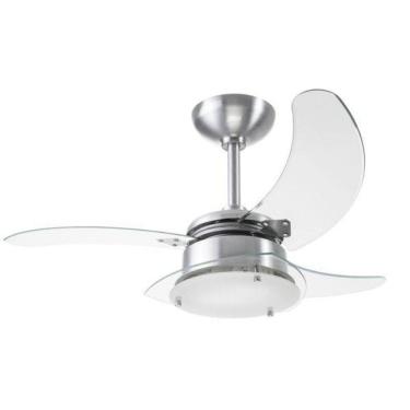 Imagem de Ventilador Chanceler Alumínio 110V 3 Pás Trasparentes