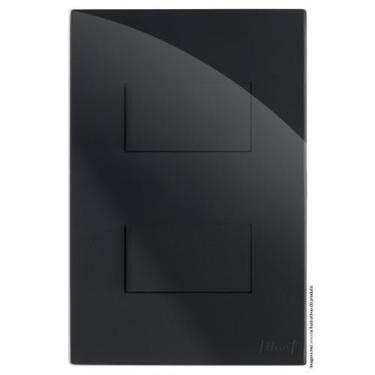 Imagem de Kit Interruptor Duplo 1 Simples 1 Paralelo 4X2 Brg111027-2Bk - Blux Re